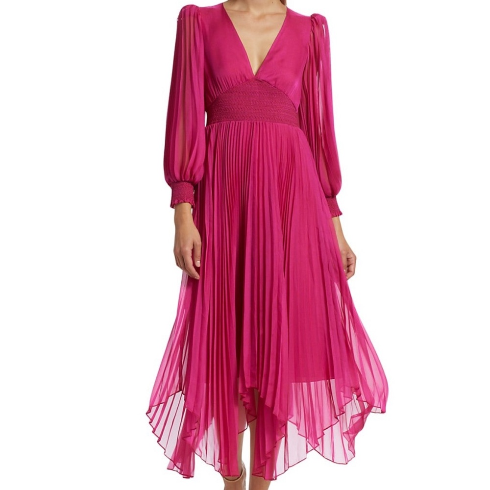 Alice & Olivia Sunburst Dress